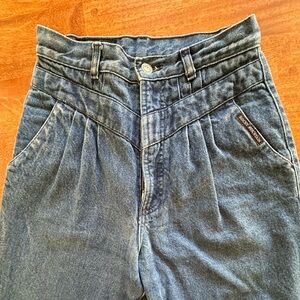 Rocky Mountain Vintage Western Jeans Womens Size 28/7 Blue Denim. Great for NFR!